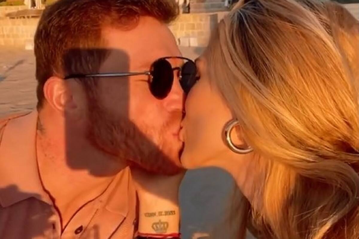 "Canelo" Álvarez y Fernanda Gómez comparten románticos momentos de su luna de miel en Croacia