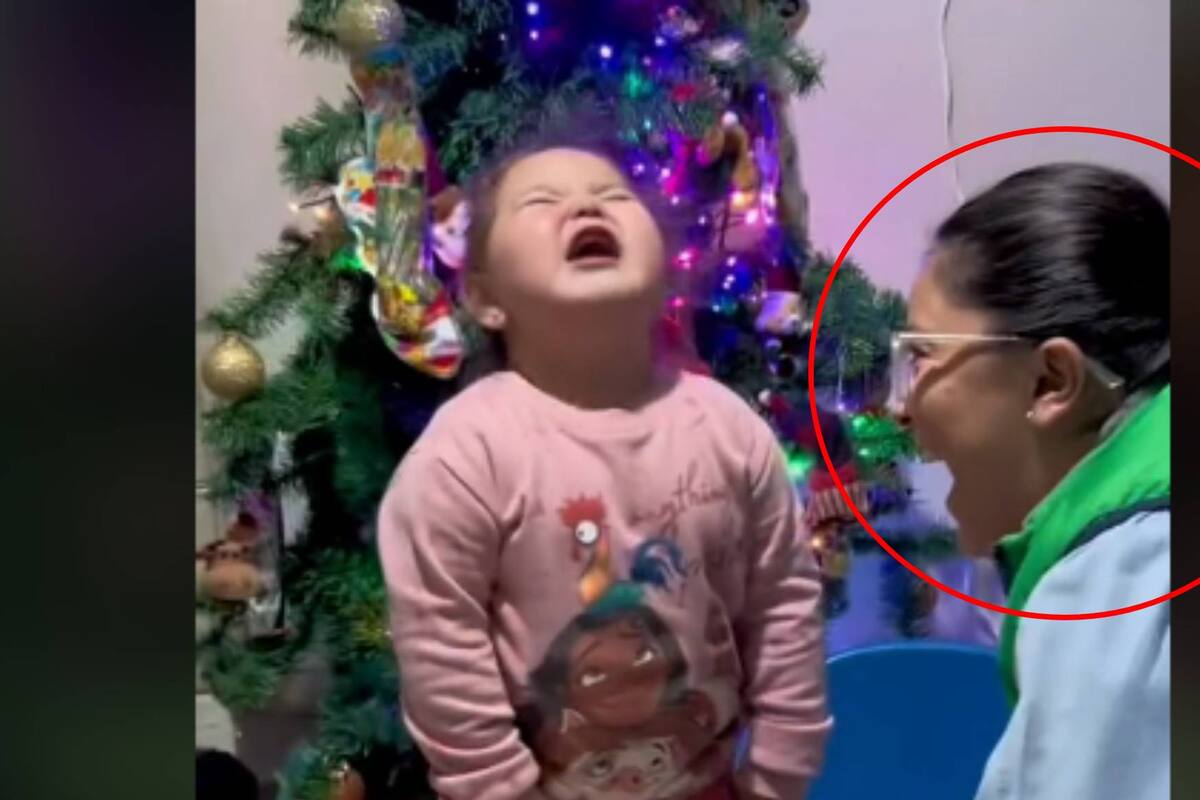 VIDEO: Niña enfurece por recibir ropa en Navidad