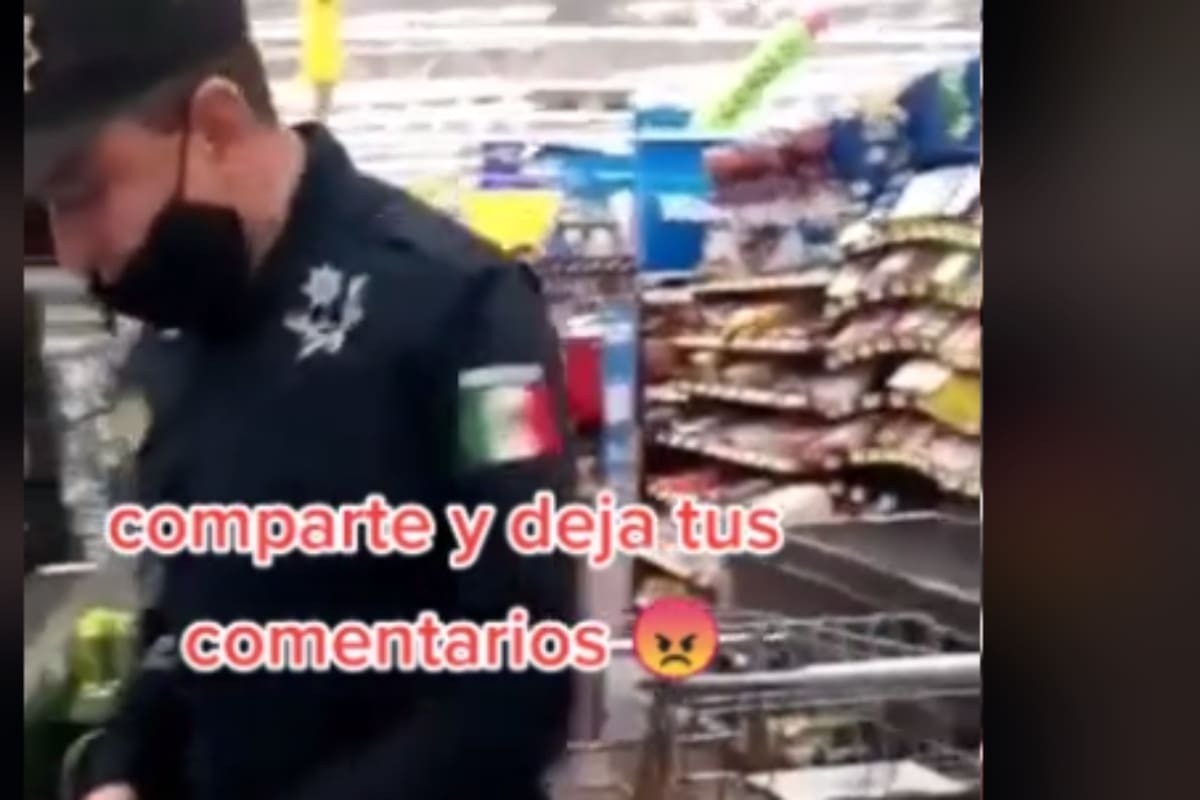 TikTok: Detienen a policía que robaba en un supermercado