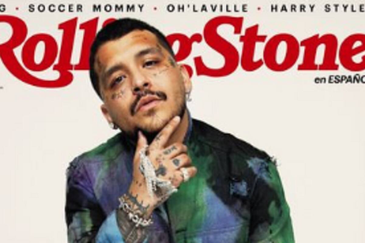 Christian Nodal es la nueva portada de la revista Rolling Stone