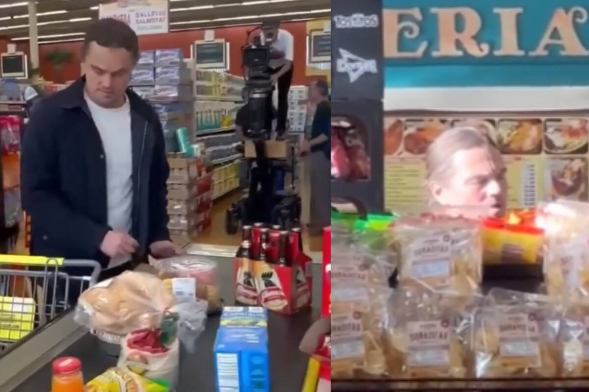 Leonardo DiCaprio es captado en "la tiendita de la esquina" comprando tortillas