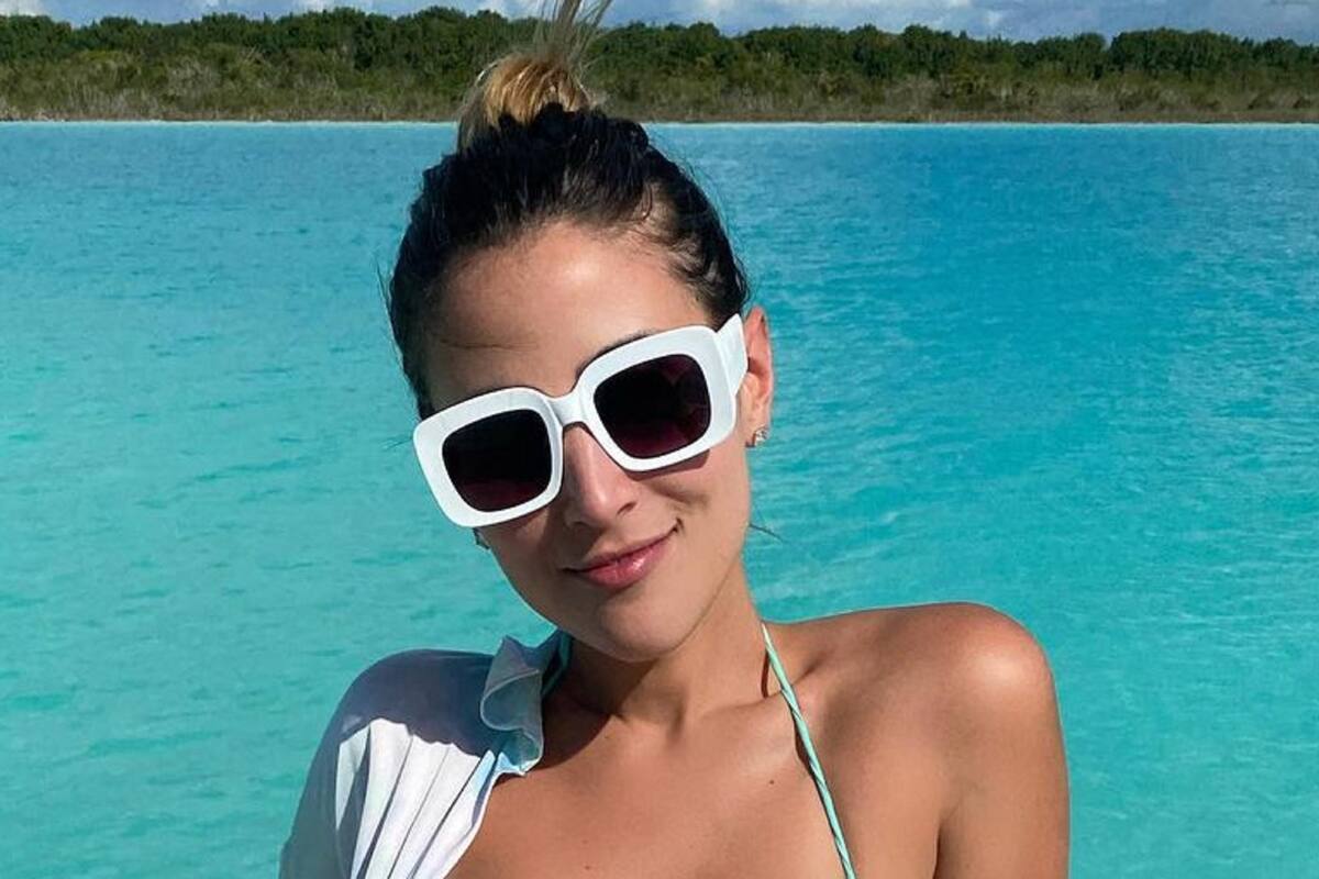 Sofía Rivera Torres presume sus curvas bronceadas en playas de Bermudas