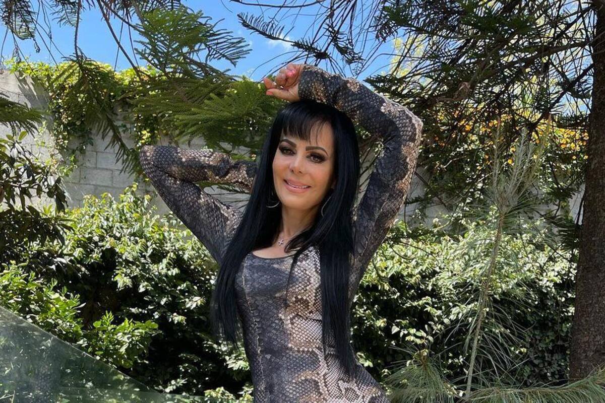 Encanta Maribel Guardia en palazzo negro