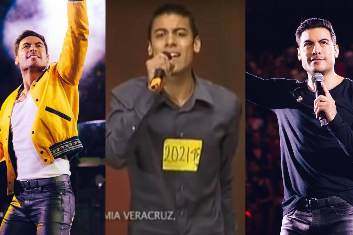 Carlos Rivera festeja sus 18 años de carrera, desde que fue ganador de "La Academia"