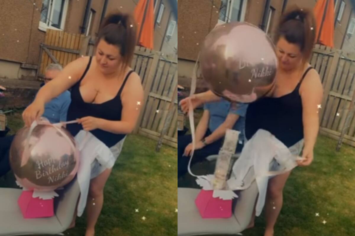 Mujer pierde 100 euros al soltar un globo de helio