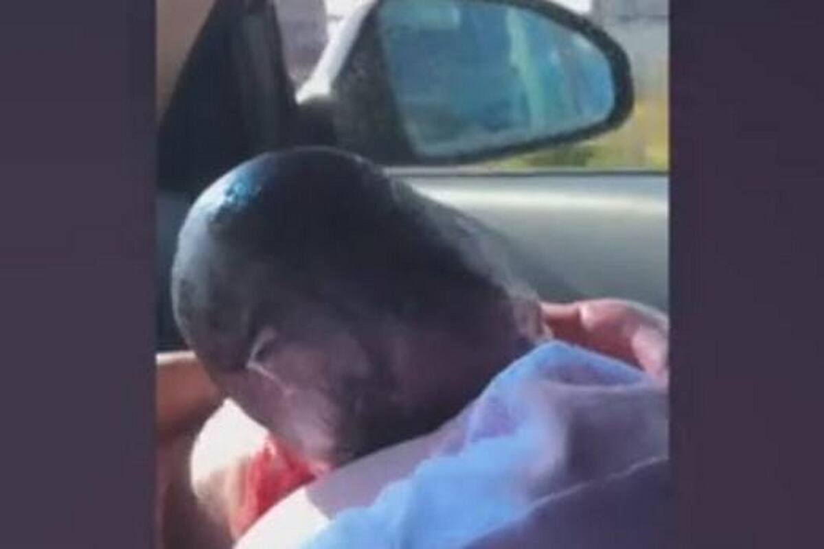 VIDEO VIRAL: Mujer embarazada no alcanza a llegar al hospital y da a luz en el carro