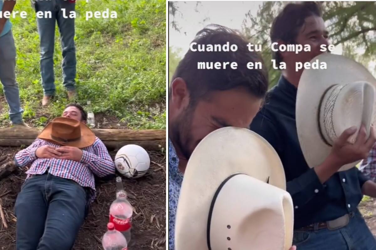 VIDEO VIRAL: Jóvenes le rezan a su amigo que se queda dormido en la "peda"