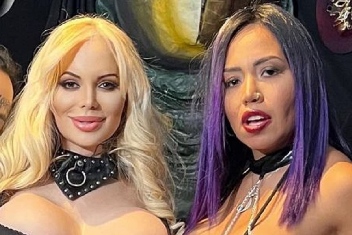 Con poca ropa, Sabrina Sabrok y Mujer Luna Bella anuncian contenido para adultos