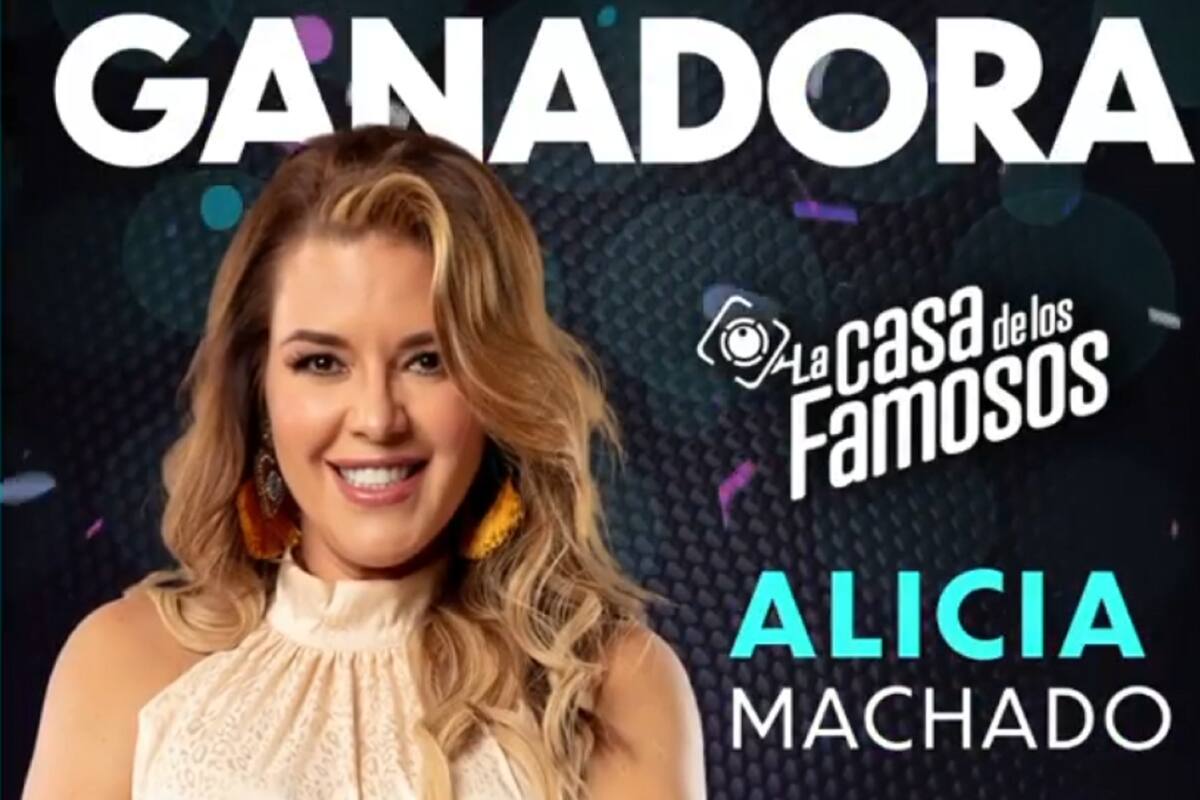 Alicia Machado se convierte en la ganadora de "La Casa de los Famosos": ¿Cuál fue su premio?
