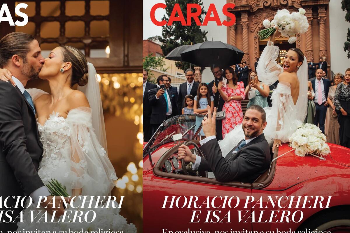 Horacio Pancheri e Isa Valero celebran su boda religiosa en una emotiva ceremonia
