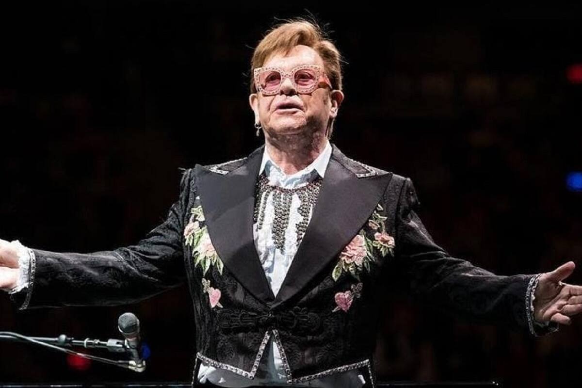 Elton John envía mensaje de apoyo a Ucrania durante su concierto en Nueva Jersey