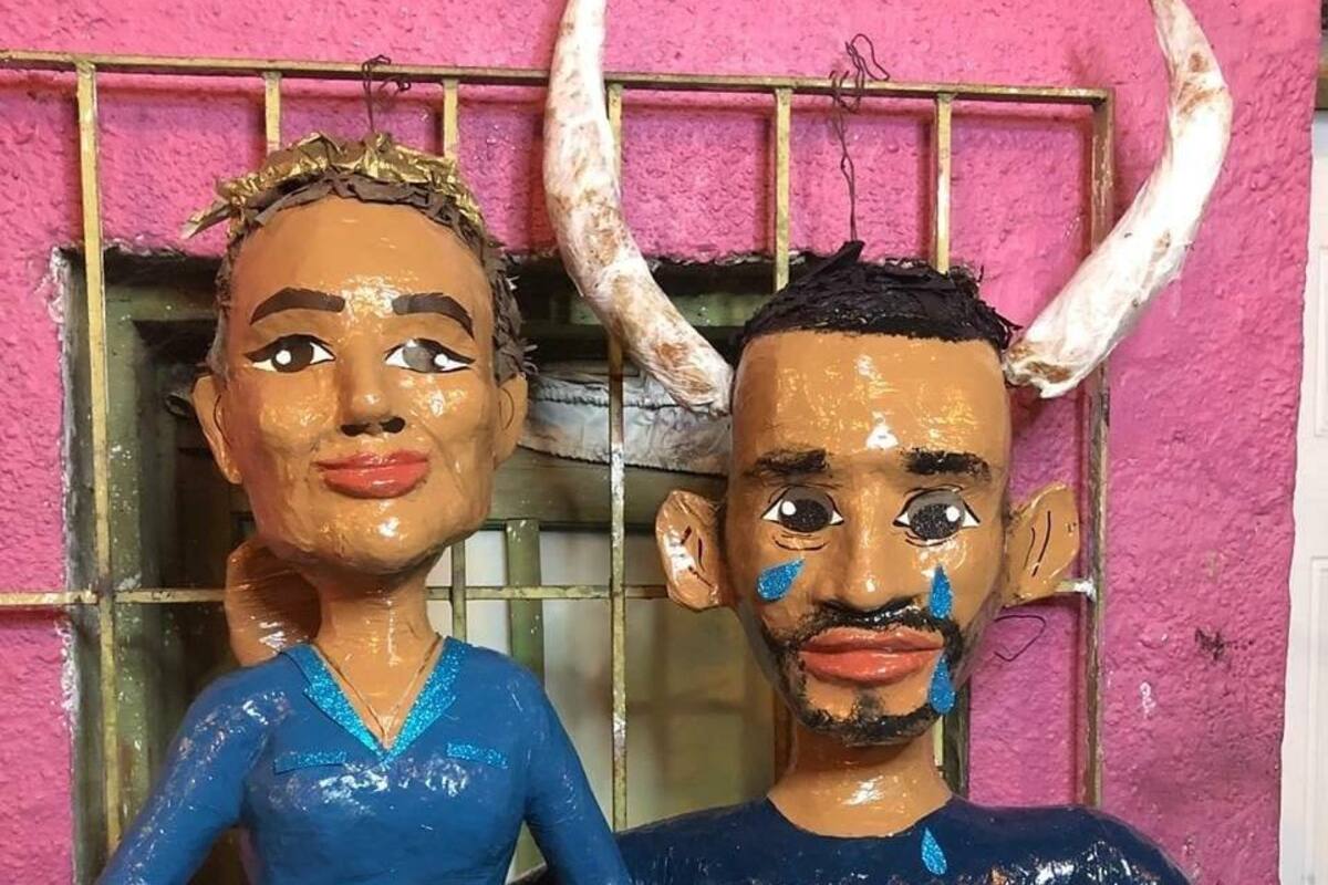 Crean piñata de Jada Pinkett y Will Smith con cuernos incluidos