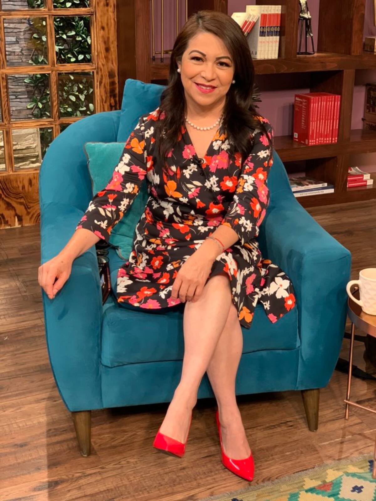 Rosario Murrieta conductora de "Ventaneando".