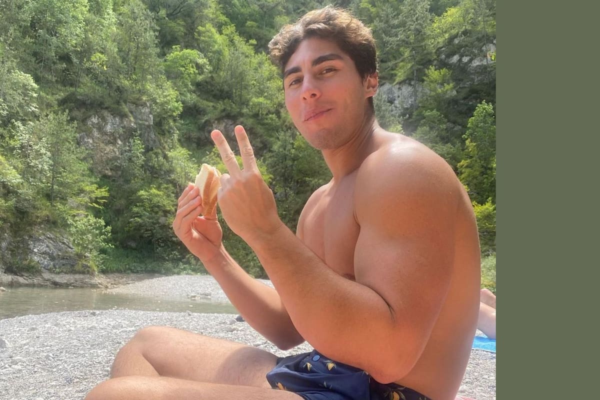 Lorenzo Figueroa, hijo de Chayanne, incendia las redes con su six pack