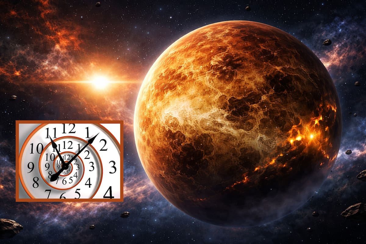 Venus y su peculiar reloj astronómico: por qué su día supera en duración a su año