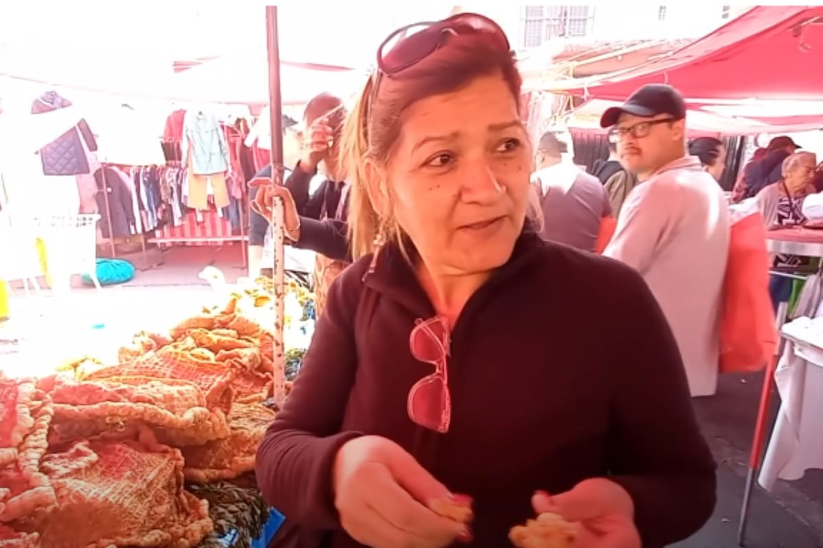 VIRAL: Turista cubana se emociona al conocer un tianguis en México
