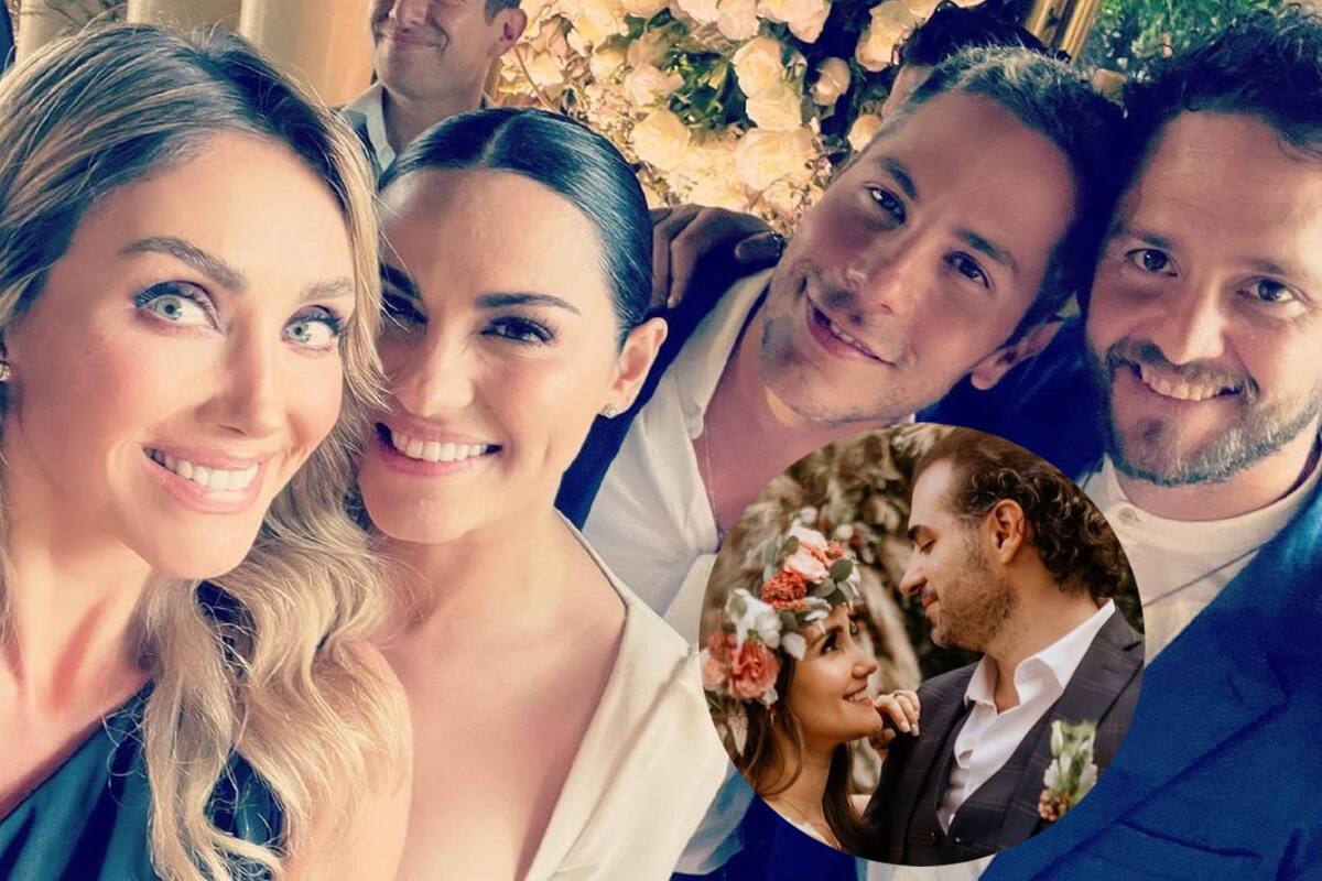 Dulce María dice el porqué no fue a la boda de Maite Perroni: "A mi boda no fue ninguno"