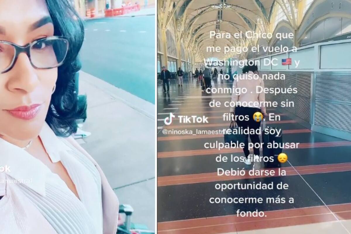 Va a conocer a su novio virtual y la rechaza porque no se parece a sus fotos con filtros