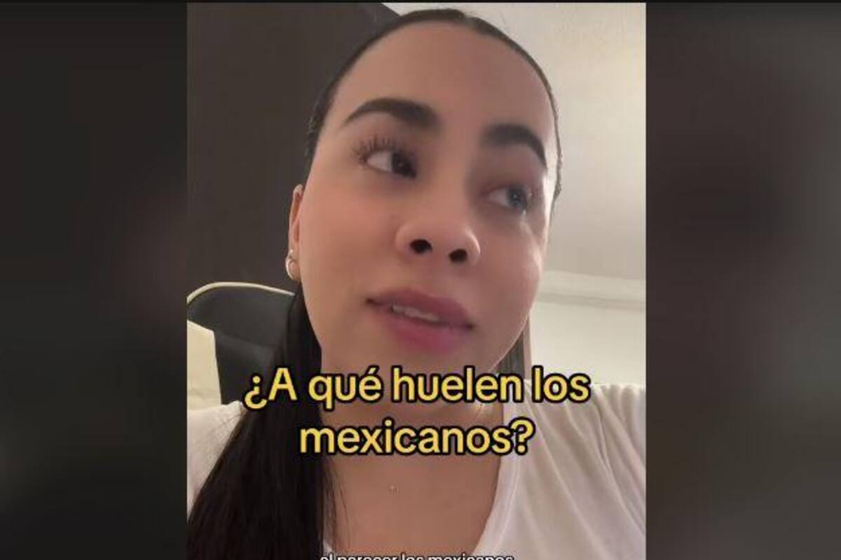 Tiktoker revela que un extranjero le dijo que los mexicanos huelen a leche de vaca