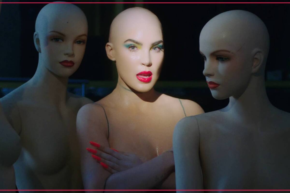 Belinda y Abraham Mateo estrenan "Me encantaría", donde la cantante luce como un maniquí