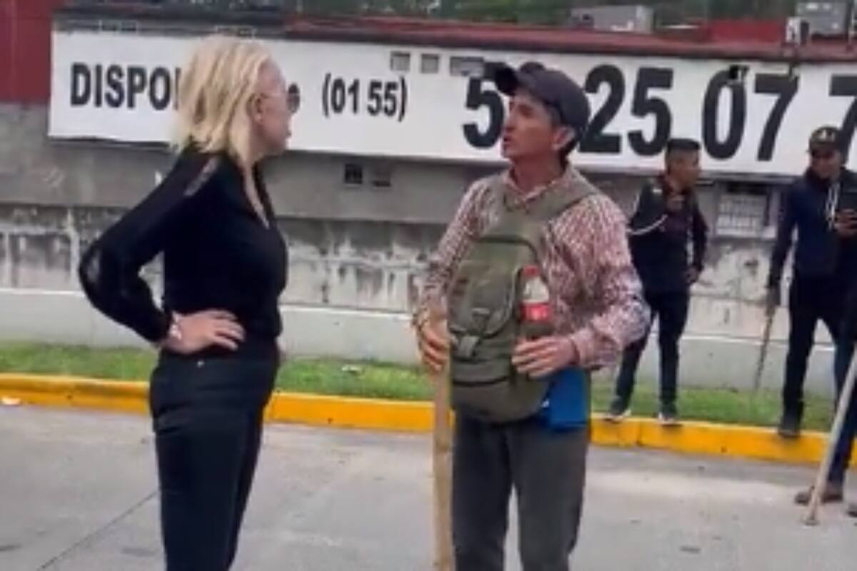Laura Bozzo usa su experiencia como abogada y negocia su acceso por el bloqueo en Chilpancingo