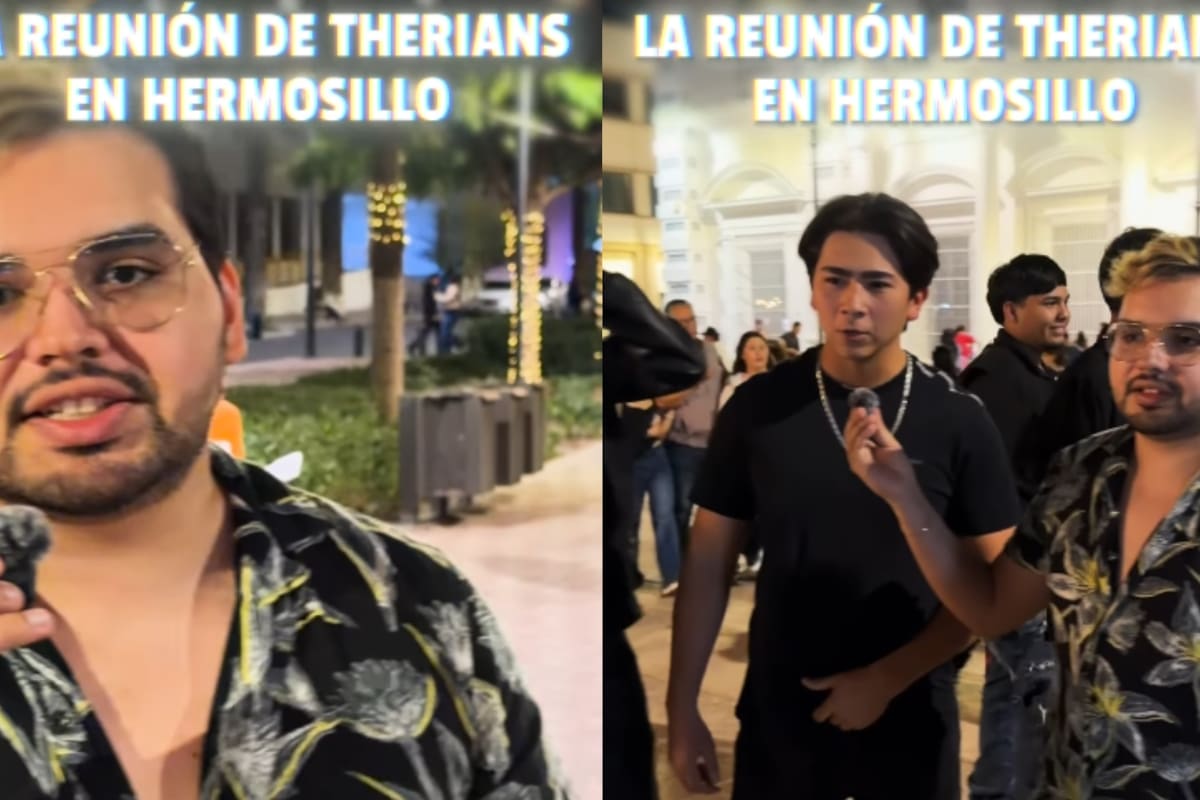 Personas se congregan en la Catedral de Hermosillo motivadas por la primera reunión de therians