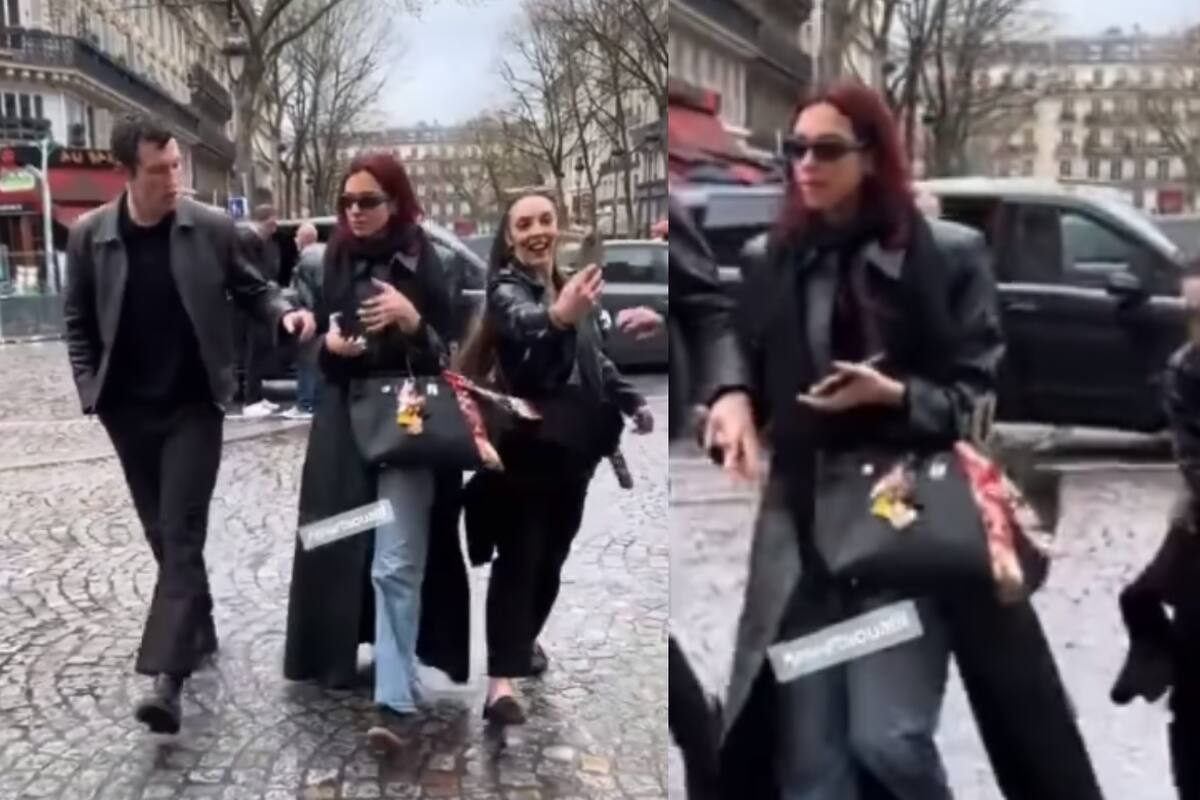 Guardia de Dua Lipa le tira el celular a fan que intentó tomar una fotografía, y la cantante ignoró la situación