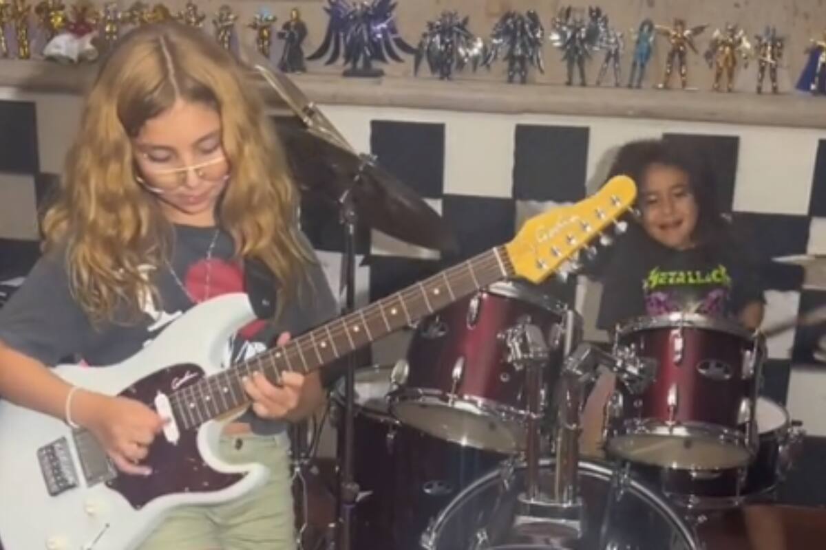 TikTok: Niñas sorprenden a internautas al tocar “Enter Sandman” de Metallica