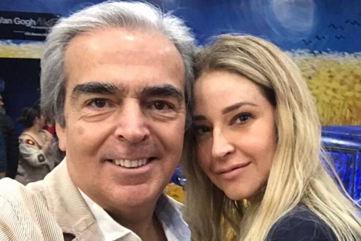 Viudo de Edith González celebra un año de noviazgo