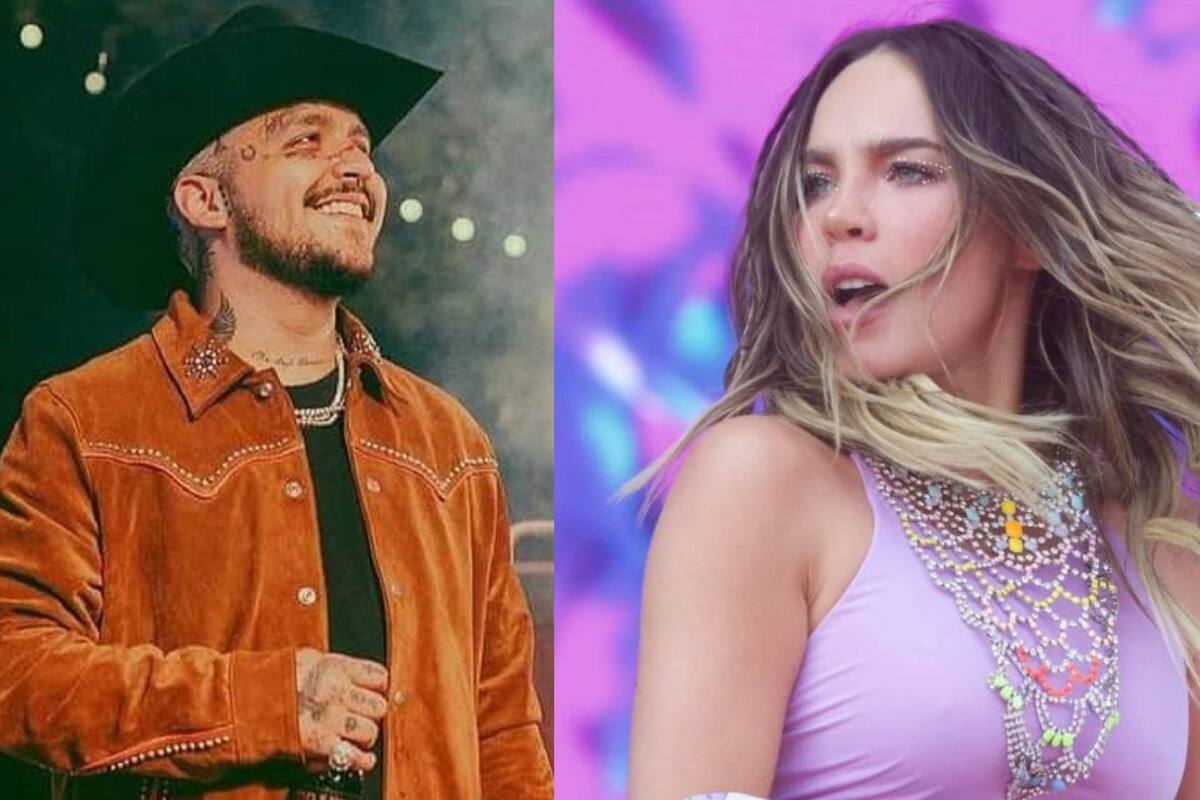 Christian Nodal canta canción de Vicente Fernández y se la "mentan" a Belinda