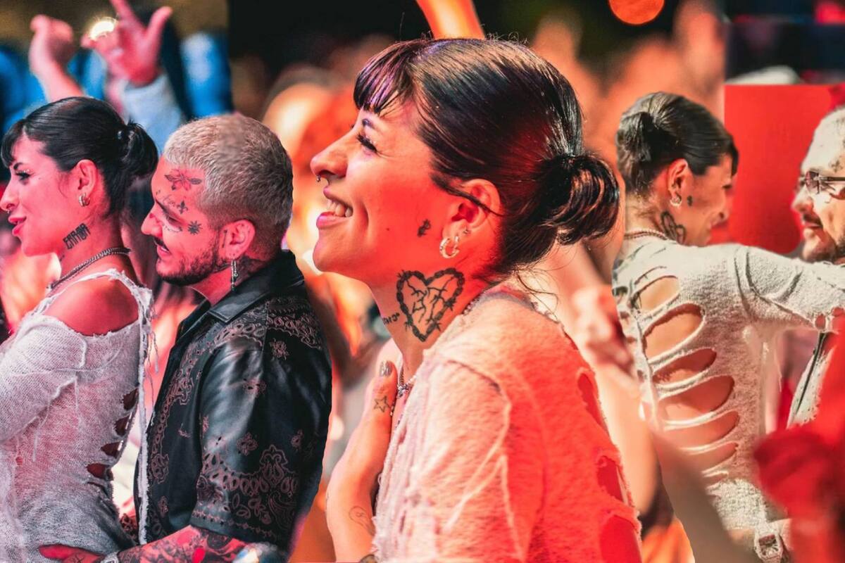 ¿No sabe perrear? Nodal y Cazzu juntos en concierto de Wisin y Yandel