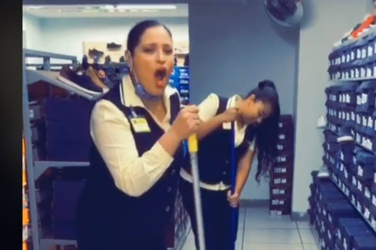 TikTok: Empleadas de Coppel se convierten en Belinda y cantan a todo pulmón en la tienda
