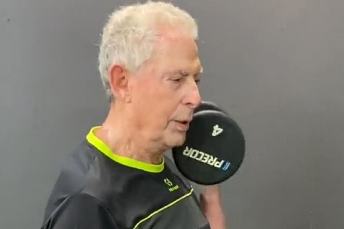 Señor de la tercera edad se vuelve popular en TikTok al meterse al gimnasio a sus 90 años