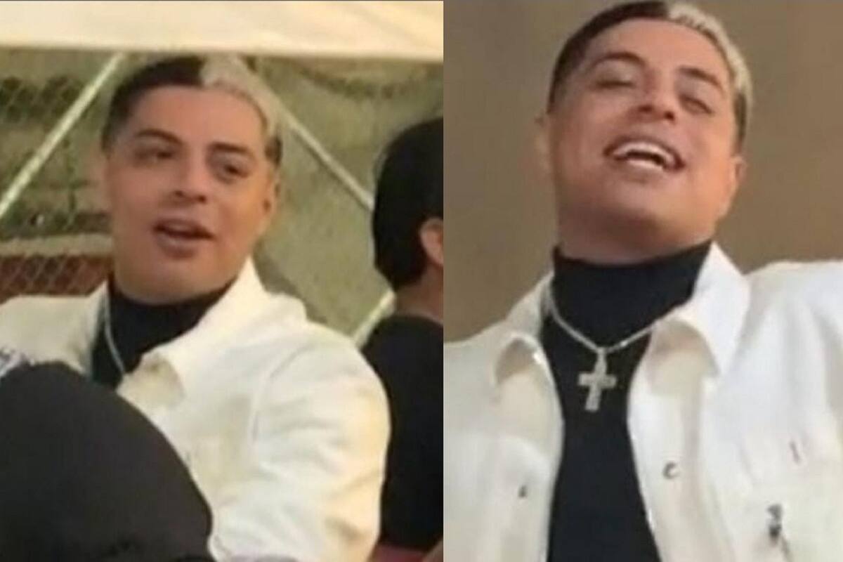 Fans ponen a cantar a Eduin Caz de “Grupo Firme” en una taquería