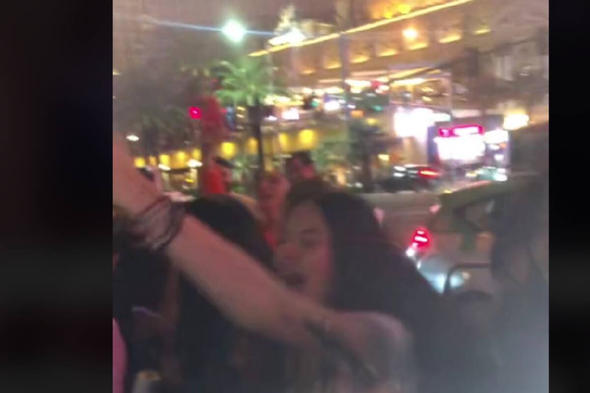TikTok: Turistas mexicanos hacen fiesta en las calles de Las Vegas al ritmo de “La Chona”