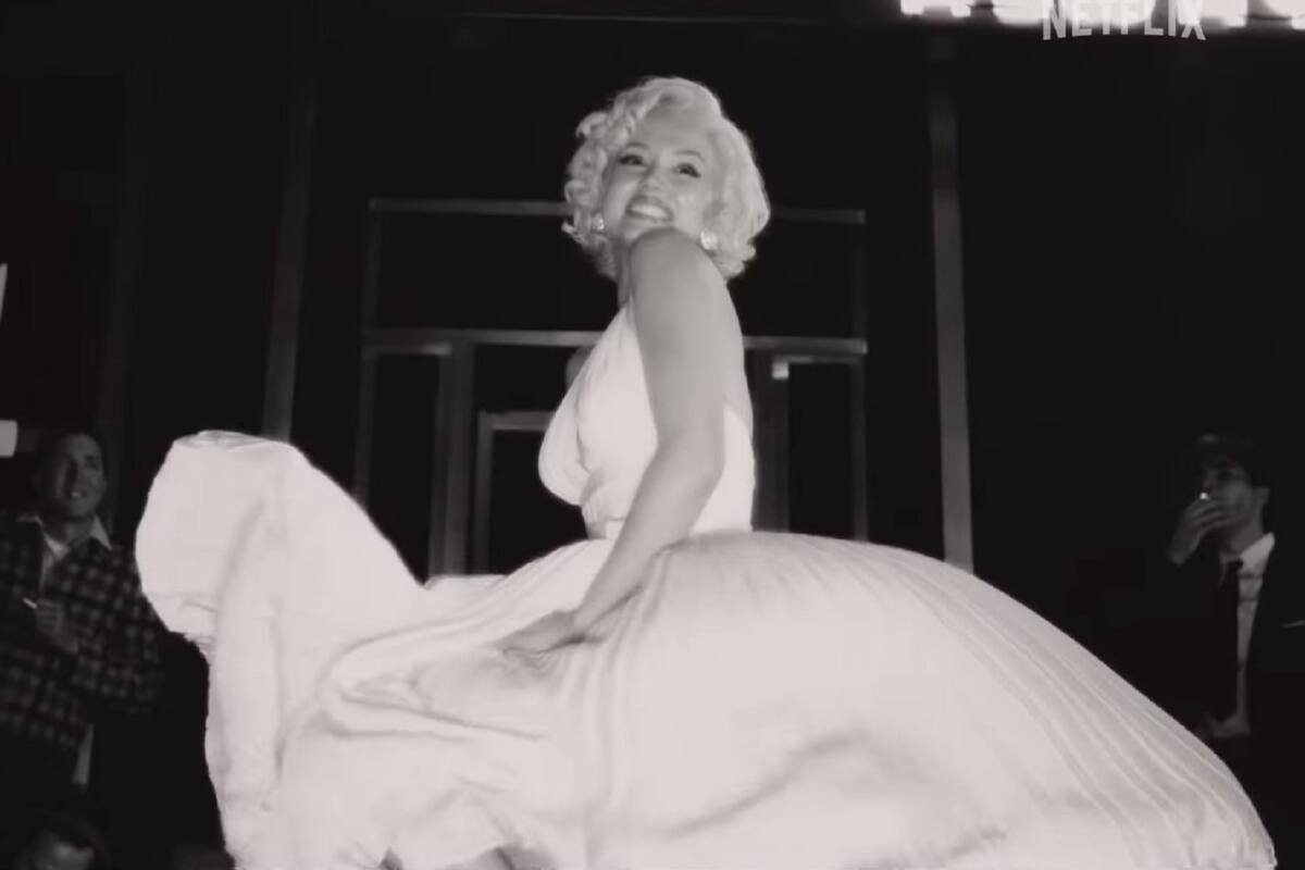 VIDEO: Así se mira Ana de Armas como Marilyn Monroe en la película de "Blonde"