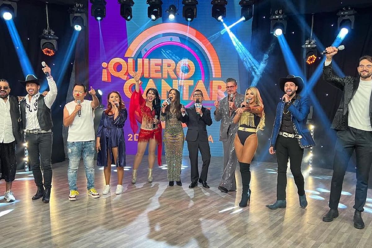 "¡Quiero Cantar!": Ellos son los famosos sentenciados de la primera semana