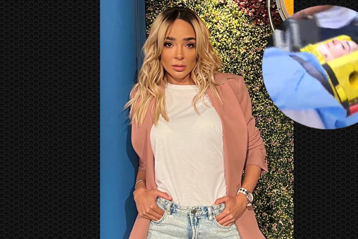 Manelyk sufre aparatoso accidente durante ensayos de "Las Estrellas Bailan en Hoy"