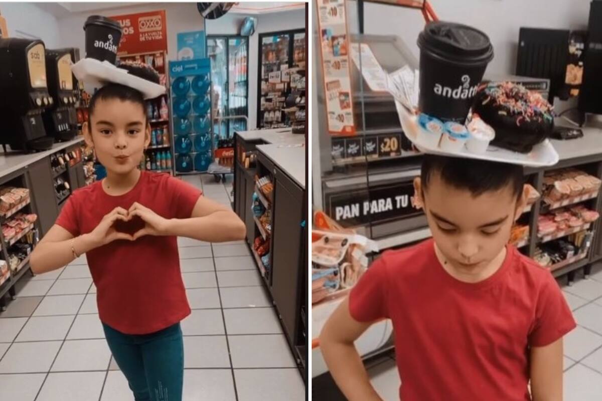 VIDEO: Trabajadora de Oxxo le hace "peinado loco" a su hija del café de la tienda y se hace viral