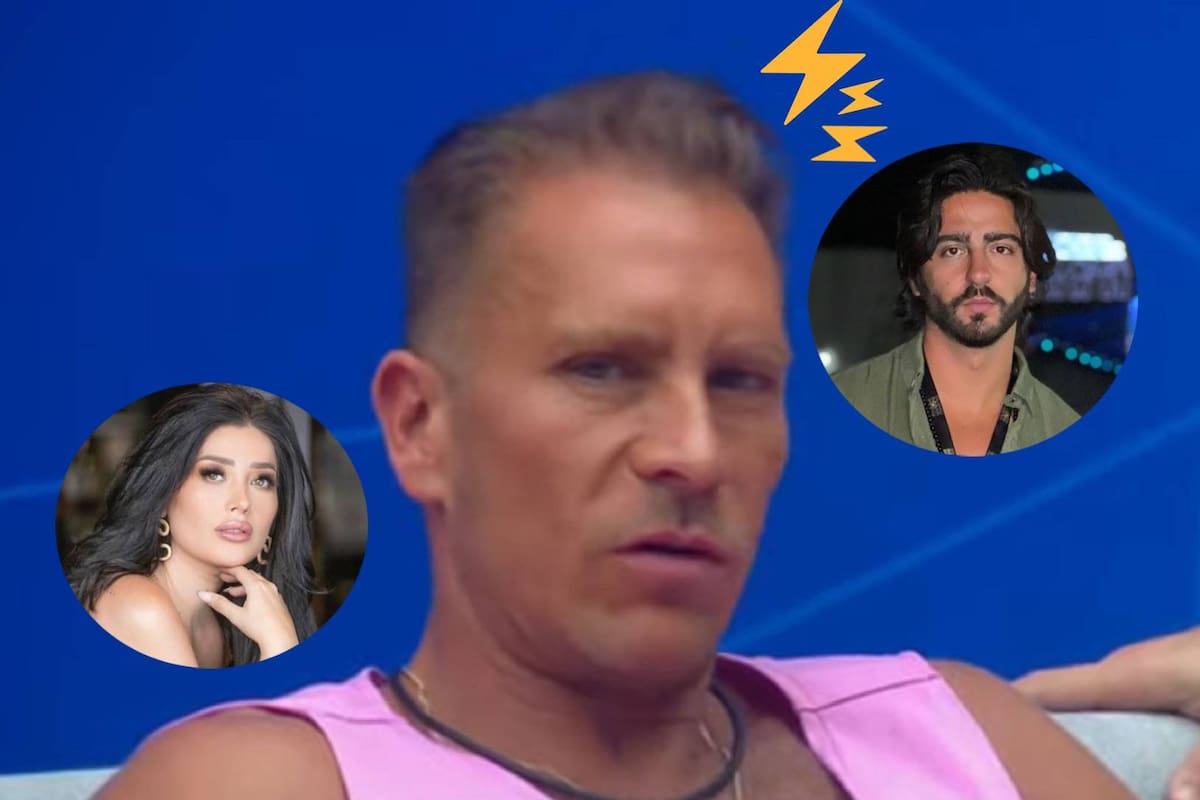 Salvador Zerboni habla a espaldas de 'Potro' y Brenda Zambrano en "La Casa de los Famosos"