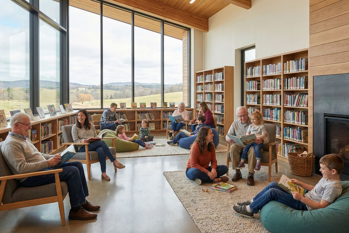 Contribución anónima de 4.6 millones de dólares impulsa la apertura de la primera biblioteca pública en Frontenac y revoluciona la escena cultural local