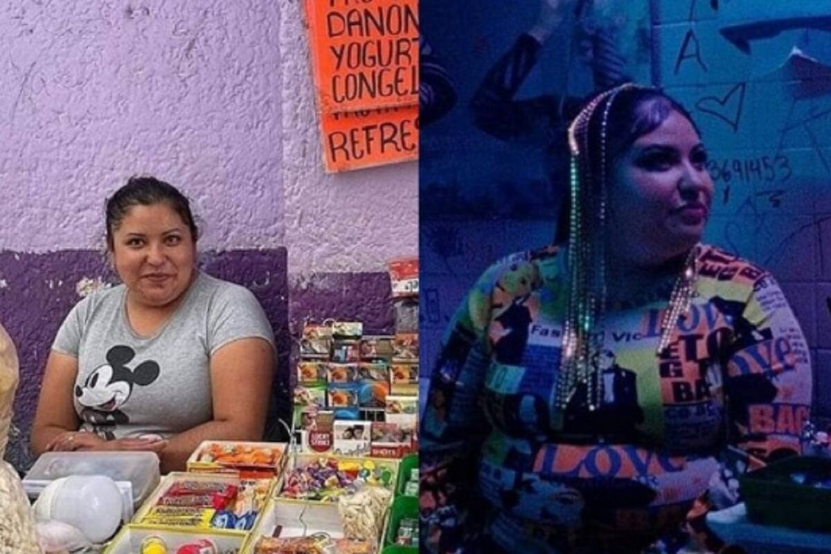 Danna Paola contrata a vendedora de dulces para su video "XT4S1S" y paga miles de pesos