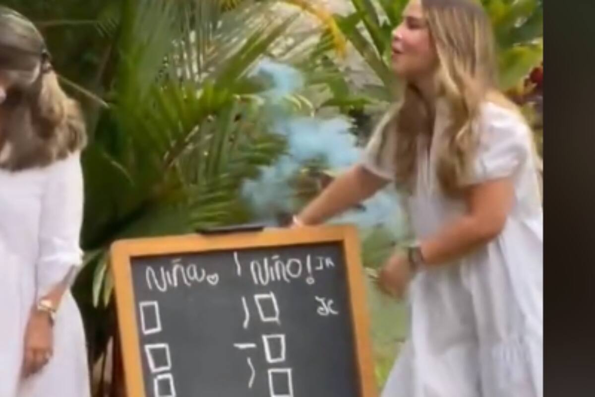 Joven arruina sorpresa de revelación de género