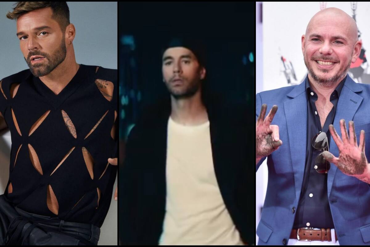 Enrique Iglesias, Ricky Martin y Pitbull preparan gira juntos para finales del 2023