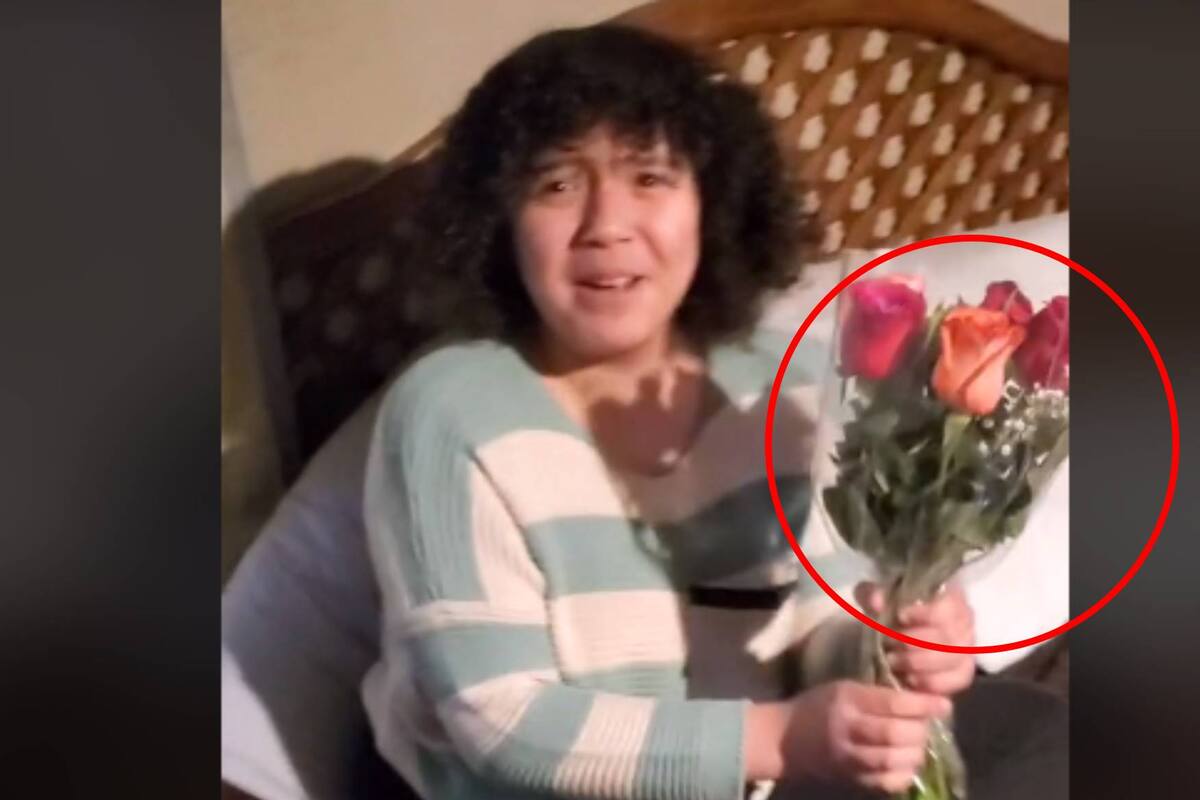TIKTOK: Hombre le regala flores a su hija en San Valentín y se vuelve viral