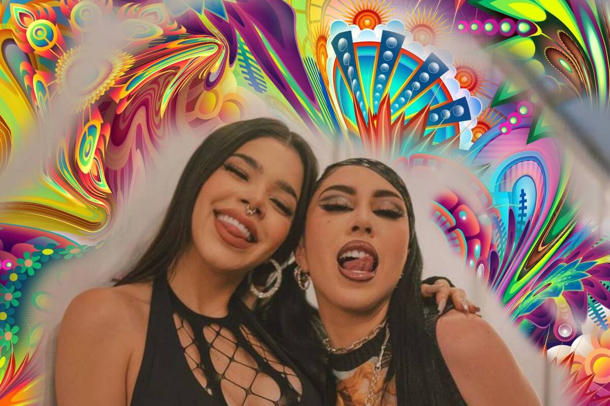 VIDEO: Kenia Os fuma marihuana junto a Kali Uchis