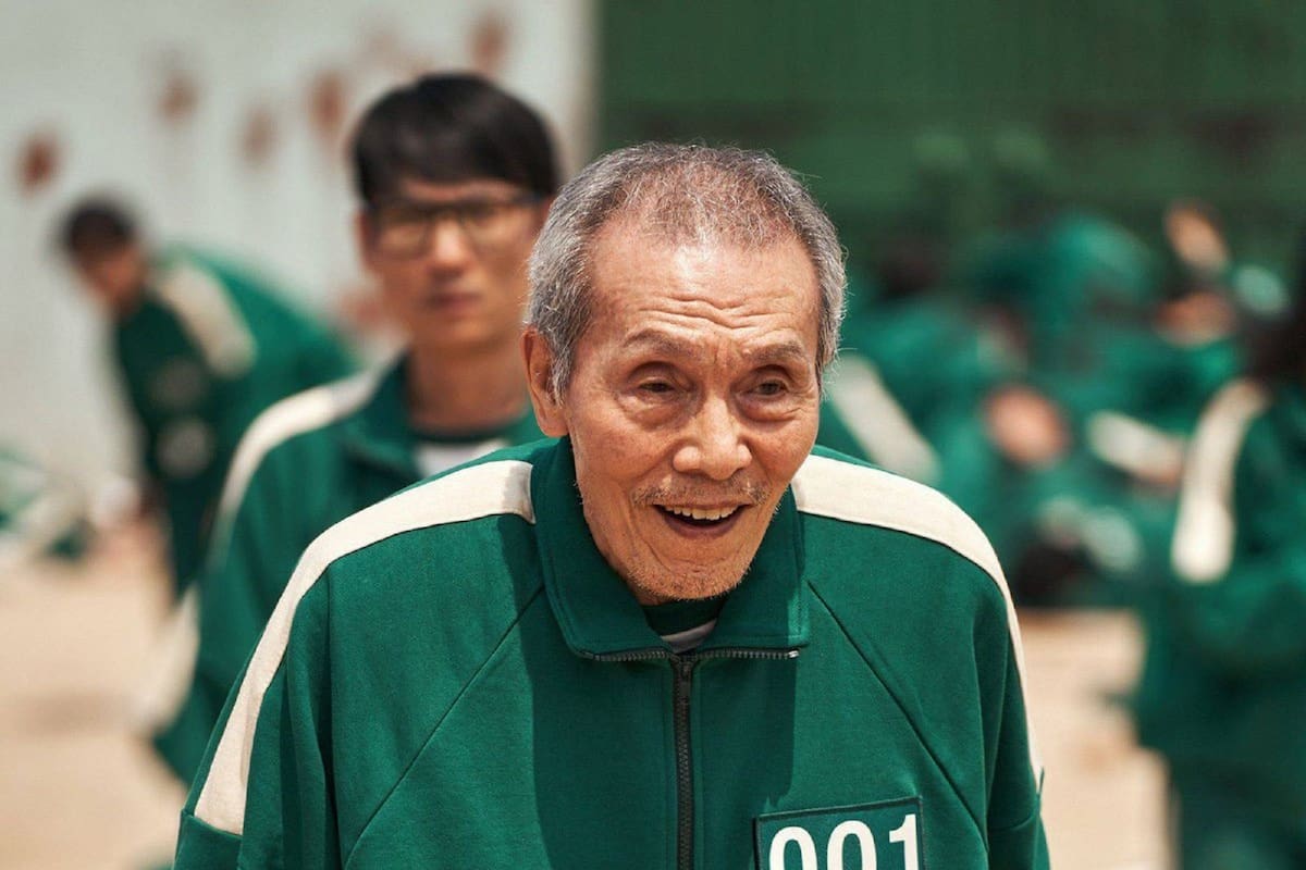 O Yeong-su, actor de "El Juego del Calamar" gana Globo de Oro a los 77 años