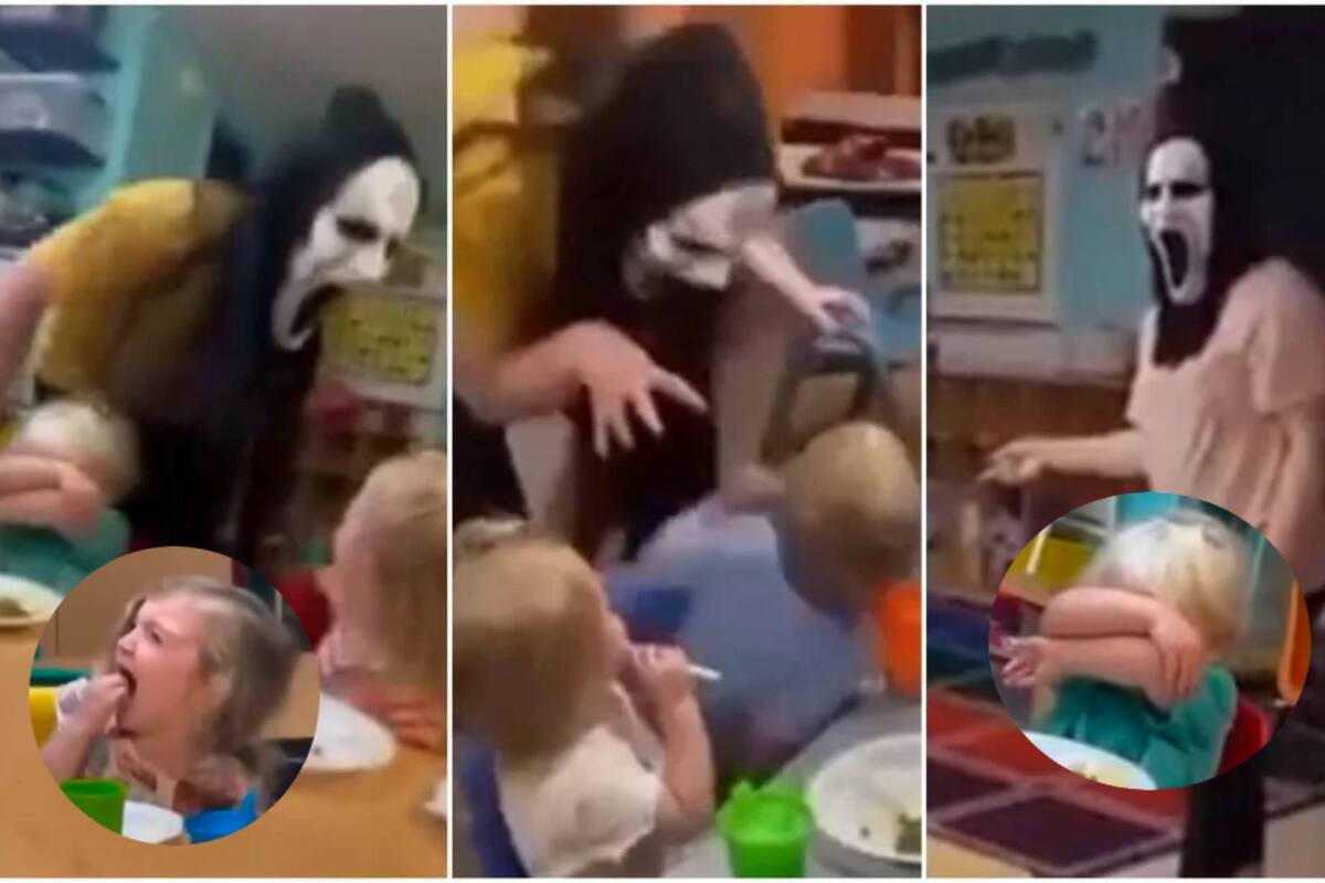Empleados de guardería asustaban a bebés con máscara de "Scream", los corren