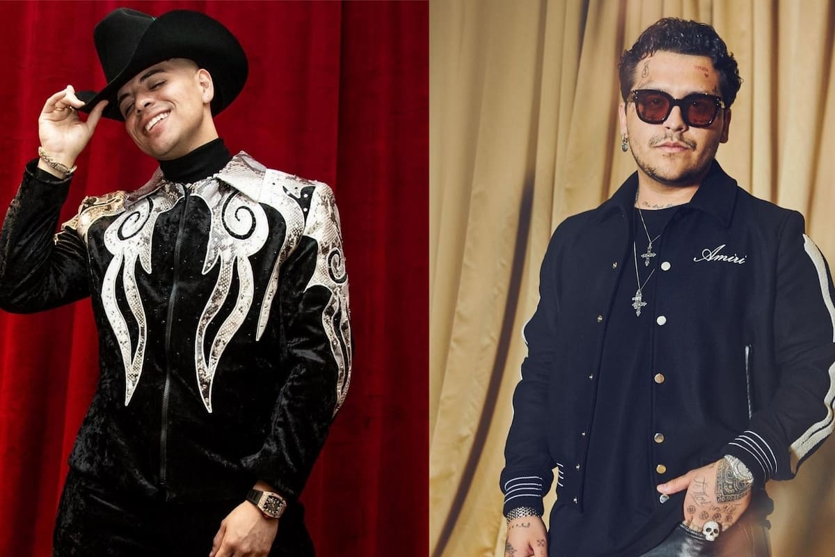 Christian Nodal y Eduin Caz olvidan rivalidad y se van de fiesta juntos, ¿harán colaboración?
