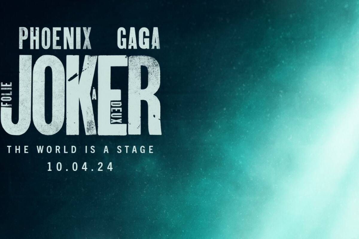 “Joker: Folie à Deux”: primer póster oficial de la película protagonizada por Joaquin Phoenix y Lady Gaga